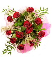 12 adet kırmızı gül buketi Ankara 14 şubat sevgililer günü çiçek